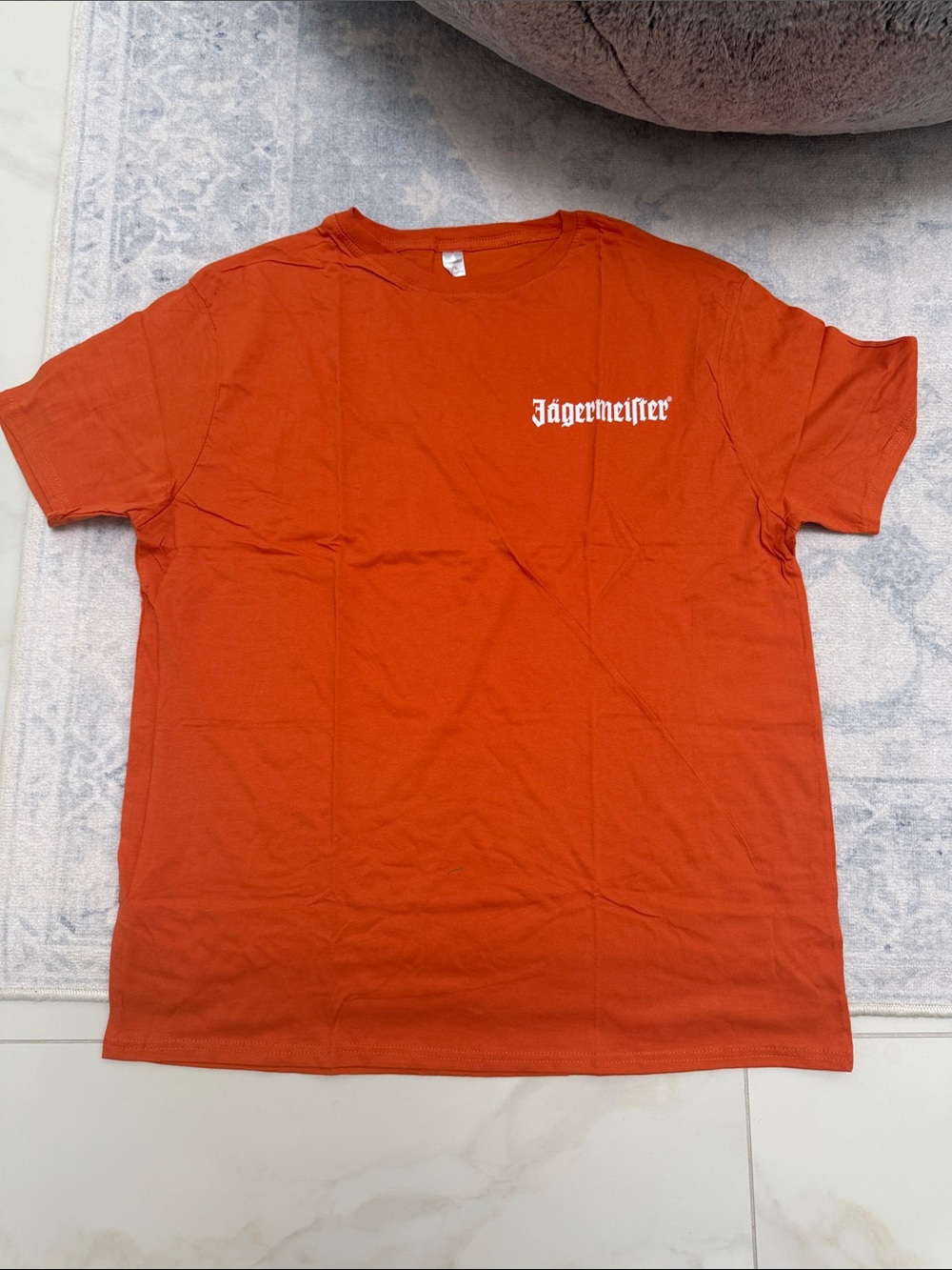 Jagermeister Orange Short Sleeve Logo Tee